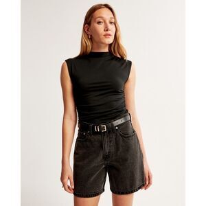 NWT Womens Abercrombie & Fitch The Paloma A&F High Neck Sleeveless Top - Sz M